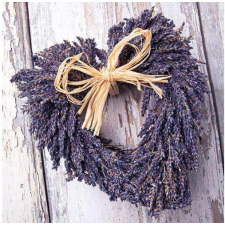 AMBIENTE 13308995 Levander Heart papírszalvéta 33x33cm,20db-os asztalterítő és szalvéta