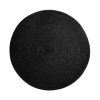 AMBIENTE alátét fekete kerek, 38cm