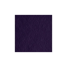 AMBIENTE AMB.12507908 Elegance Violet dombornyomott papírszalvéta 25x25cm,15db-os asztalterítő és szalvéta