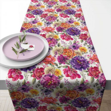 AMBIENTE Anne white asztali futó - 40x150cm - 100% pamut lakástextília