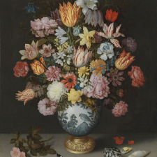 AMBIENTE Bosschaert:Floral papírszalvéta 33x33cm,20db-os konyhai eszköz