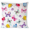 AMBIENTE Butterfly Collection White párnahuzat 40x40cm, 100% pamut