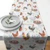 AMBIENTE Chicken Farm asztali futó 40x150cm,100% pamut
