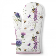 AMBIENTE Edényfogó kesztyű - 18x30cm - Bumblebees in the meadow lakástextília