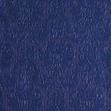 AMBIENTE Elegance blue dombornyomott papírszalvéta 33x33cm,15db-os konyhai eszköz