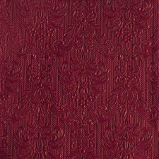 AMBIENTE Elegance Bordeaux dombornyomott papírszalvéta 33x33cm,15db-os konyhai eszköz