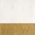 AMBIENTE Elegance Dip Gold dombornyomott papírszalvéta 33x33cm,15db-os