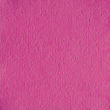 AMBIENTE Elegance magenta dombornyomott papírszalvéta 33x33cm,15db-os papírárú, csomagoló és tárolóeszköz