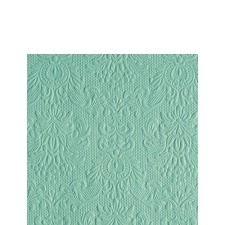 AMBIENTE Elegance pale aqua dombornyomott papírszalvéta 25x25cm, 15db-os konyhai eszköz