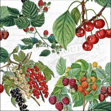 AMBIENTE Fresh Fruits papírszalvéta 33x33cm, 20db-os konyhai eszköz