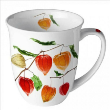 Ambiente Lampion flower porcelánbögre 0,4l bögrék, csészék