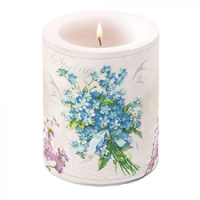 AMBIENTE Laura átvilágítós gyertya 12x10cm gyertya