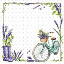 Ambiente Lavender love papírszalvéta 33x33cm, 20db-os papírárú, csomagoló és tárolóeszköz