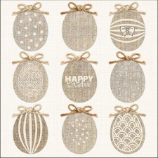 AMBIENTE Natural Easter papírszalvéta 33x33cm, 20db-os konyhai eszköz
