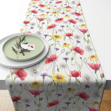 AMBIENTE Poppy Meadow asztali futó 40x150cm, 100% pamut lakástextília