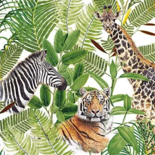 AMBIENTE Safari papírszalvéta 33x33cm,20db-os konyhai eszköz