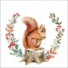 AMBIENTE Storing For Winter papírszalvéta 33x33cm, 20db-os konyhai eszköz