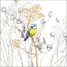AMBIENTE Sweet Little Bird papírszalvéta 33x33cm, 20db-os papírárú, csomagoló és tárolóeszköz
