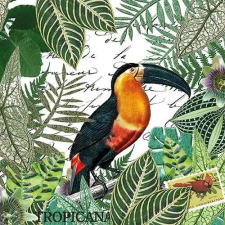 AMBIENTE Tropicana papírszalvéta 33x33cm,20db-os konyhai eszköz