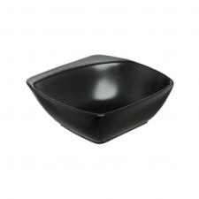 Ambition Ambition Tálka szögletes 12,5 cm fekete porcelán Salsa 94782 konyhai eszköz