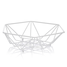 Ambition Decor gyümölcskosár 26 cm fehér papírárú, csomagoló és tárolóeszköz