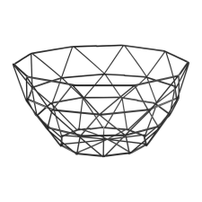 Ambition Decor kosár 27 cm fekete papírárú, csomagoló és tárolóeszköz