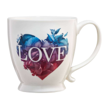 Ambition Love bögre 400 ml tarka szív bögrék, csészék