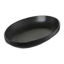 Ambition Salsa ovális tál 26.5x17.5 cm fekete konyhai eszköz