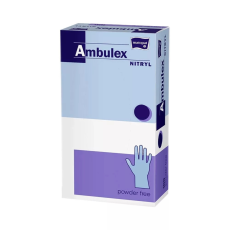 Ambulex eldobható nitryl lila gumikesztyű 100db-os