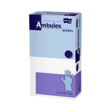 Ambulex eldobható nitryl lila gumikesztyű 100db-os -M méret védőkesztyű