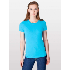 AMERICAN APPAREL AA2102 Női rövid ujjú póló American Apparel, Aqua-XL