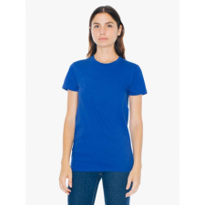 AMERICAN APPAREL AA2102 Női rövid ujjú póló American Apparel, Royal Blue-L női póló