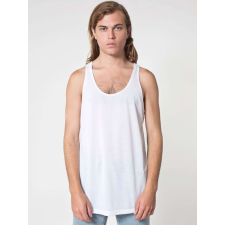 AMERICAN APPAREL AAPL408 szublimálható unisex ujjatlan póló American Apparel, White-L férfi póló