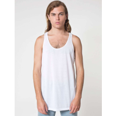 AMERICAN APPAREL AAPL408 szublimálható unisex ujjatlan póló American Apparel, White-S