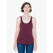 AMERICAN APPAREL AATR308 Női tri-blend ujjatlan póló-trikó American Apparel, Tri-Cranberry-M női trikó