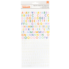 American Crafts Matrica - Bea Valint - Poppy and Pear - Alpha - Thickers (1 csomag) matrica