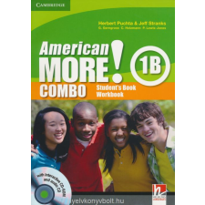 AMERICAN MORE! 1B COMBO +CD +ROM nyelvkönyv, szótár