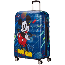American Tourister by Samsonite American Tourister WAVEBREAKER Disney FUTURE POP MICKEY négykerekű nagy bőrönd 85673-9845