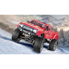Amewi Pickup Truck 4WD kerekekkel és láncokkal távirányítós autó (1:16) - Piros távirányítós modell