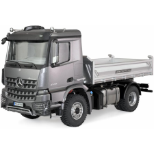 Amewi RC Mercedes Arocs Távirányítós Billenőkocsi LED világtással 1:14 - Szürke (22615) autópálya és játékautó