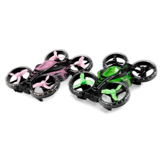 Amewi RC sada Fightstar - sada bitevních dronů, zelený a růžový drón