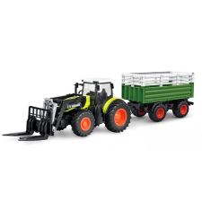 Amewi RC Traktor čelní nakladač s XL příslušenstvím, světla, zvuk, 1:24 rc autó