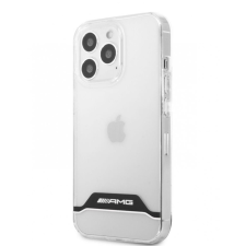 AMG iPhone 13 Pro (6,1&quot;) átlátszó fehér csíkos hátlap tok tok és táska