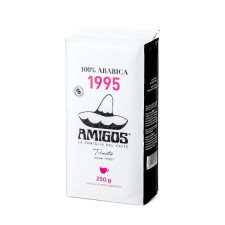 AMIGOS 100% Arabica kotyogók kedvence őrölt kávé 250g kávé