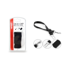 AMIO Autós póráz biztonsági övhöz kutyáknak, macskáknak – AMIO nyakörv, póráz, hám kutyáknak