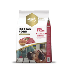 Amity Hypoallergen Adult Iberian Pork 14 kg kutyatáp kutyaeledel