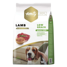 Amity Hypoallergen száraz kutyatáp Adult 14 kg LAMB / bárány (04PE140003) kutyaeledel