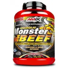  Amix Anabolic Monster BEEF 90% Protein - Marhafehérje - több ízben - 2200g vitamin és táplálékkiegészítő