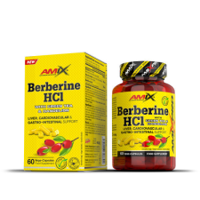 AMIX Nutrition - AmixPro Berberine HCl with GreenTea & Dandelion - BOX 60cps tea
