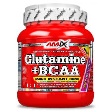 Amix Nutrition - Glutamine + BCAA powder - 530g / 1000g - 530, FRESH LEMON-LIME vitamin és táplálékkiegészítő